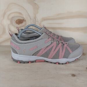 Skechers - Gatewood Low Hiker - Sneakers - Gray/Pink - Women's - 10 - N.W.O.T.